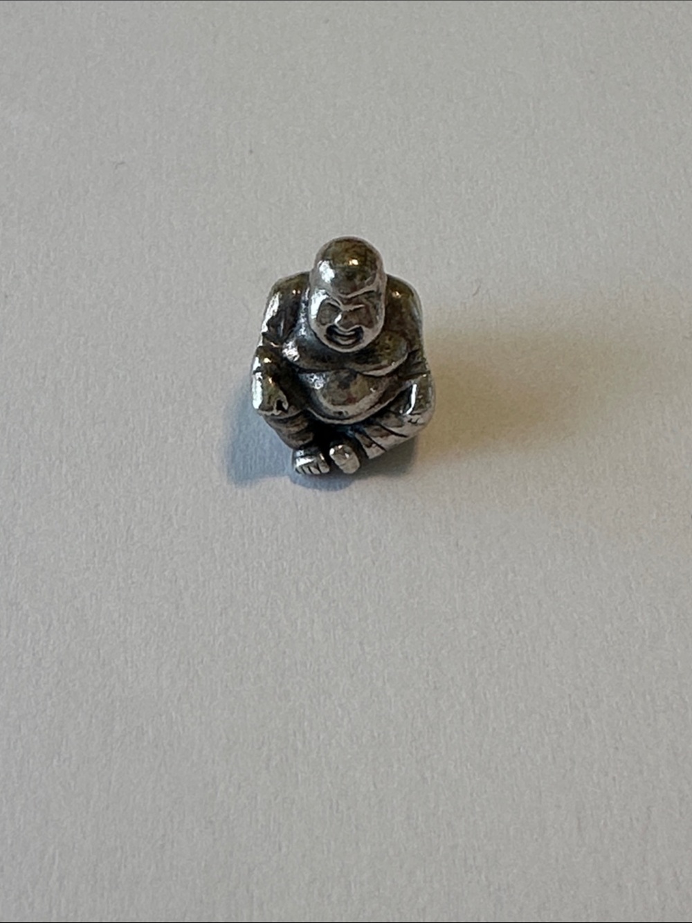 Pandora Silver Laughing Buddha Charm - Silver